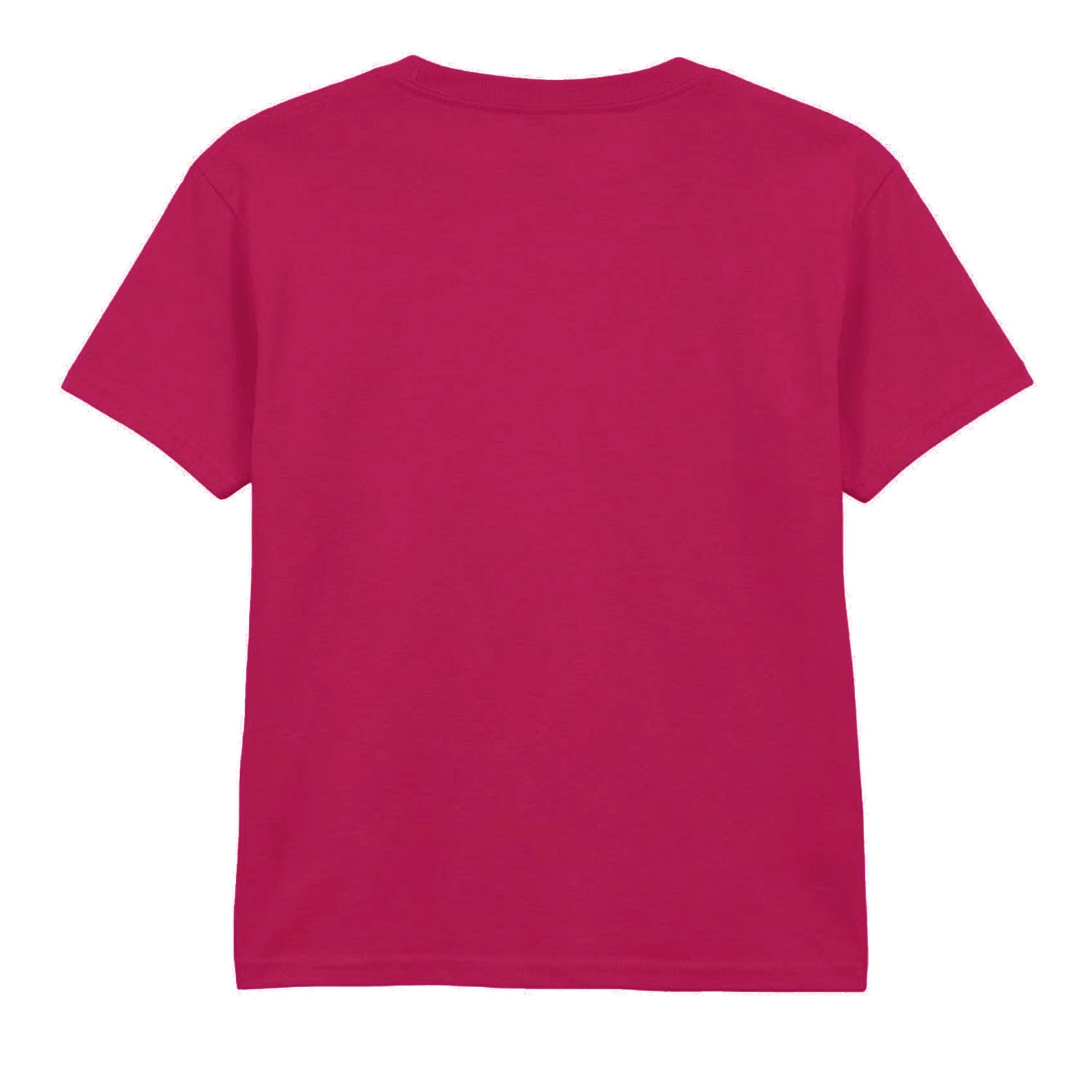 Cardinal Red - Back - Gildan Childrens-Kids Softstyle Plain T-Shirt