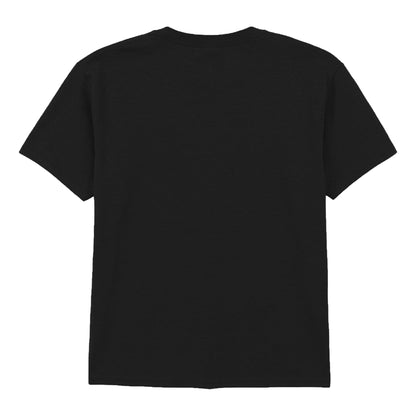 Black - Back - Gildan Childrens-Kids Softstyle Plain T-Shirt