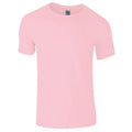 Light Pink - Front - Gildan Childrens-Kids Softstyle Plain T-Shirt
