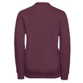 Burgundy - Back - Jerzees Schoolgear Childrens-Kids Cardigan
