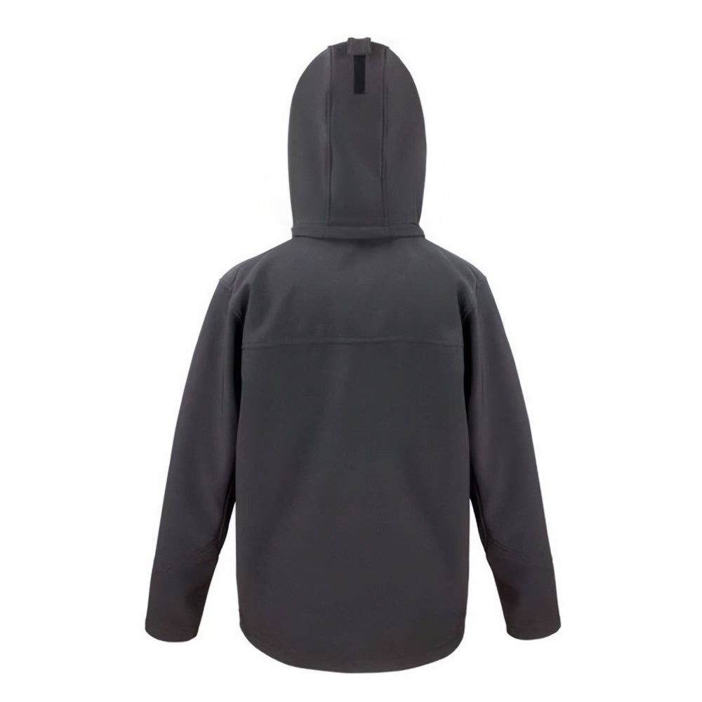 Black-Grey - Back - Result Core Mens Core TX Performance Soft Shell Jacket