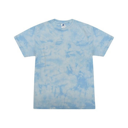 Crystal Carolina Blue - Front - Colortone Unisex Adult Crystal T-Shirt