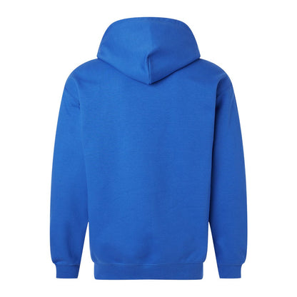 Royal Blue-Royal Blue - Front - Gildan Mens Softstyle Fleece Midweight Full Zip Hoodie