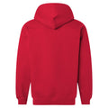 Red - Back - Gildan Mens Softstyle Fleece Midweight Full Zip Hoodie