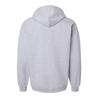 Sports Grey - Back - Gildan Mens Softstyle Fleece Midweight Full Zip Hoodie