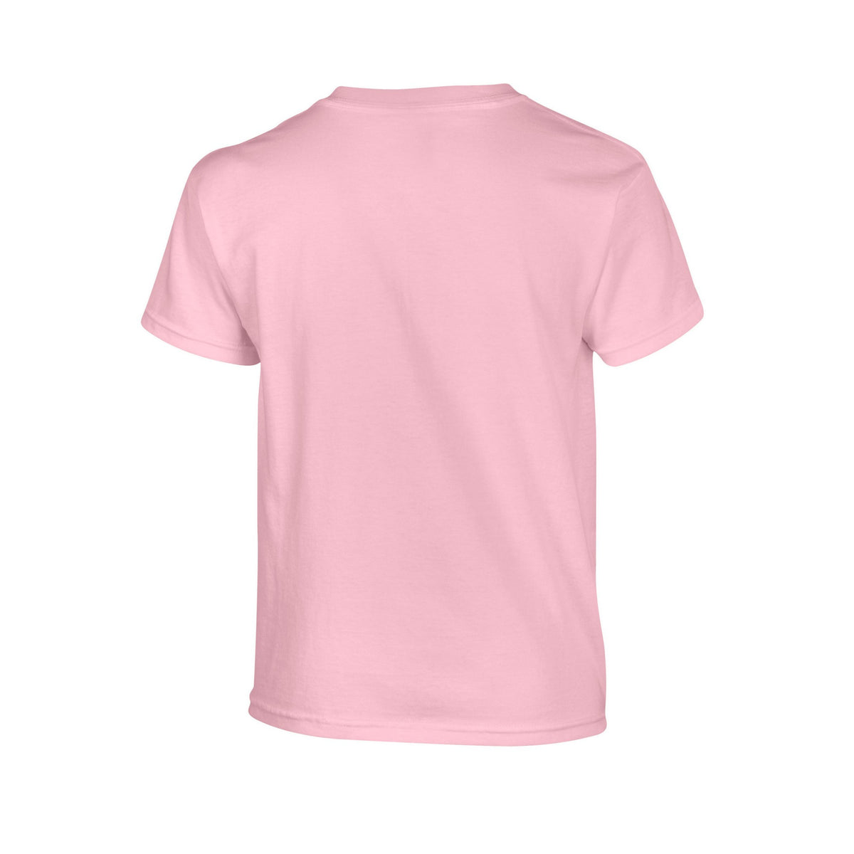 Light Pink - Back - Gildan Childrens-Kids Plain Lightweight T-Shirt