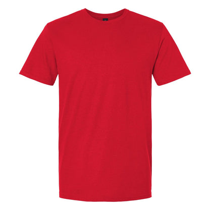 Red - Front - Gildan Mens Plain Lightweight T-Shirt