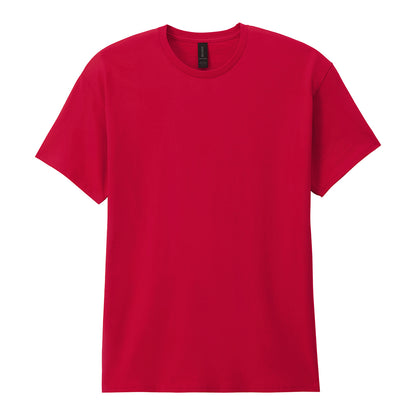 Cherry Red - Front - Gildan Mens Plain Lightweight T-Shirt