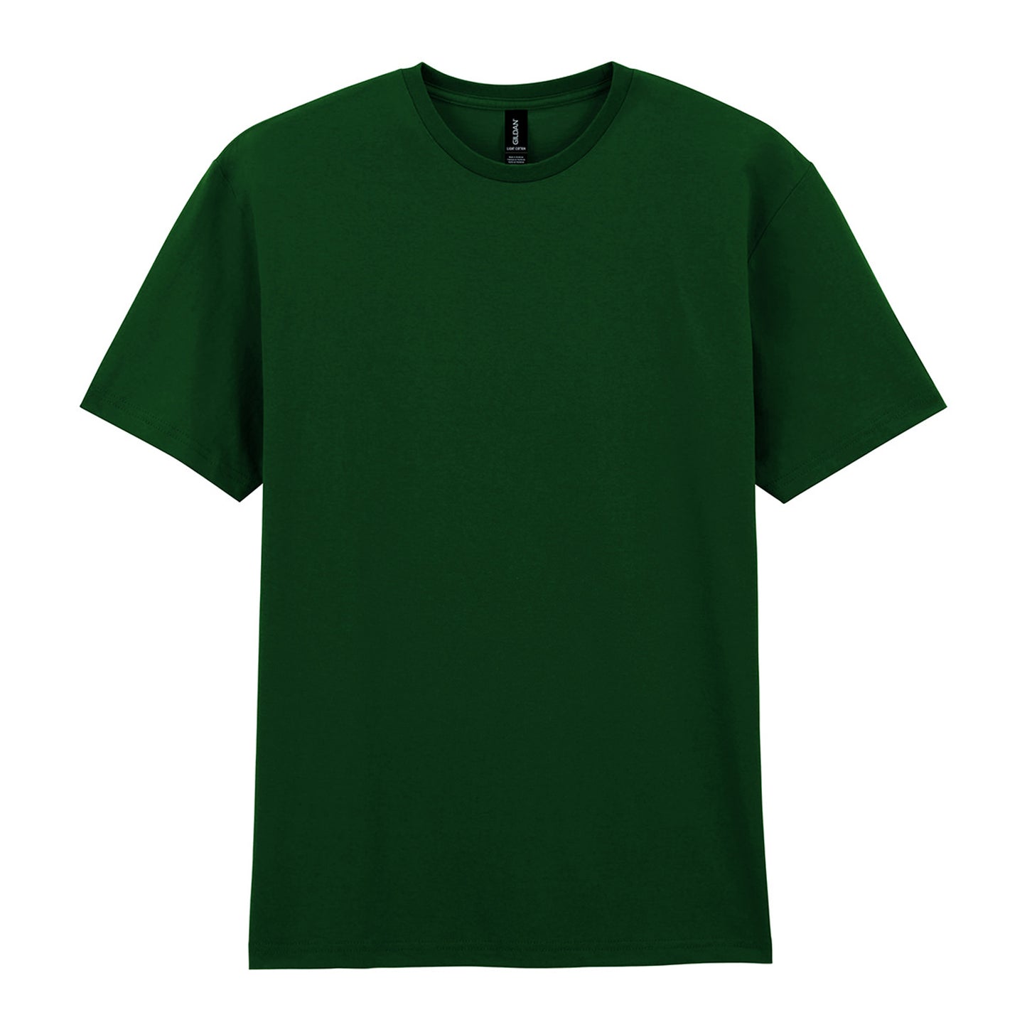 Forest Green - Front - Gildan Mens Plain Lightweight T-Shirt