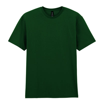 Forest Green - Front - Gildan Mens Plain Lightweight T-Shirt