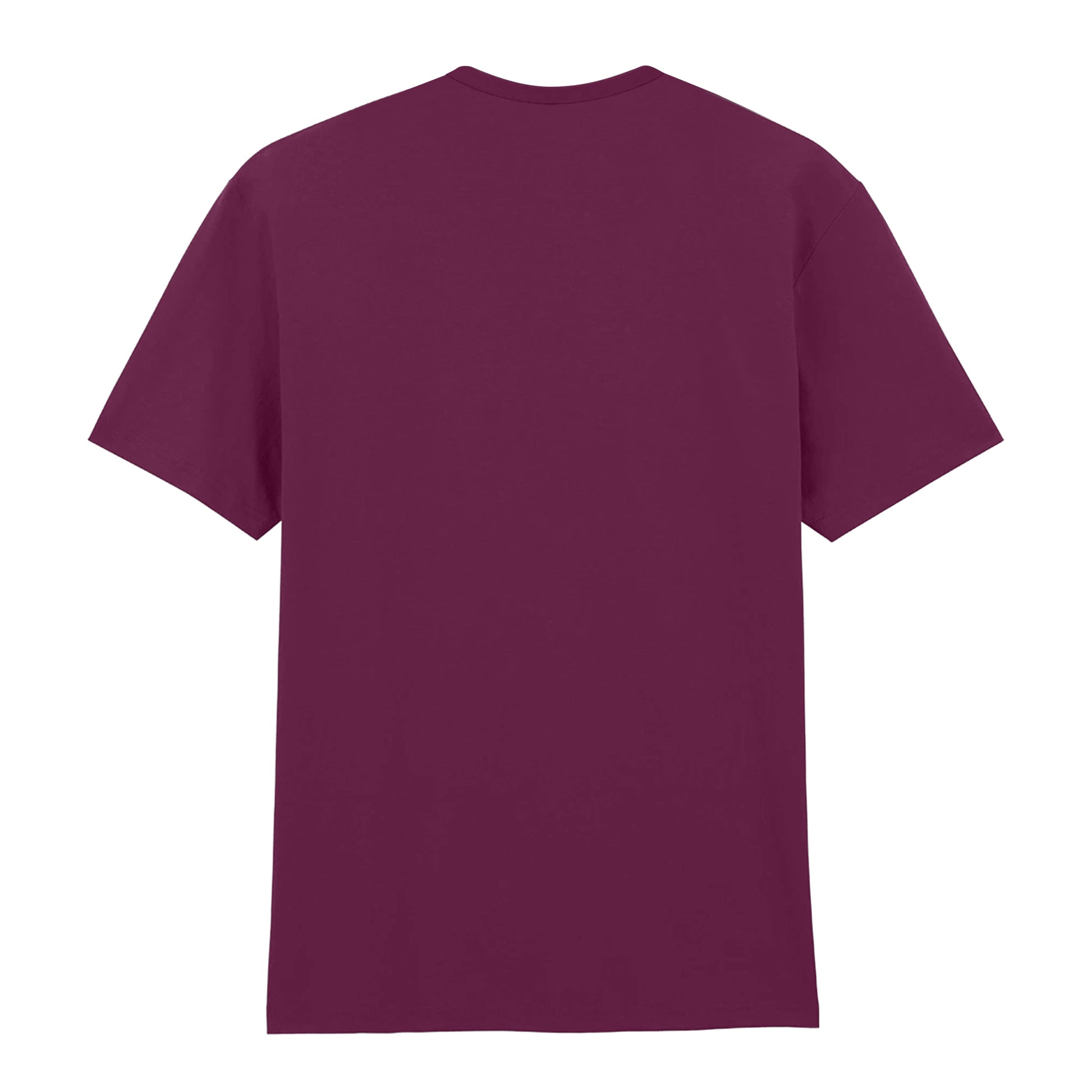 Maroon - Back - Gildan Mens Plain Lightweight T-Shirt
