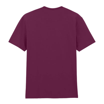 Maroon - Back - Gildan Mens Plain Lightweight T-Shirt