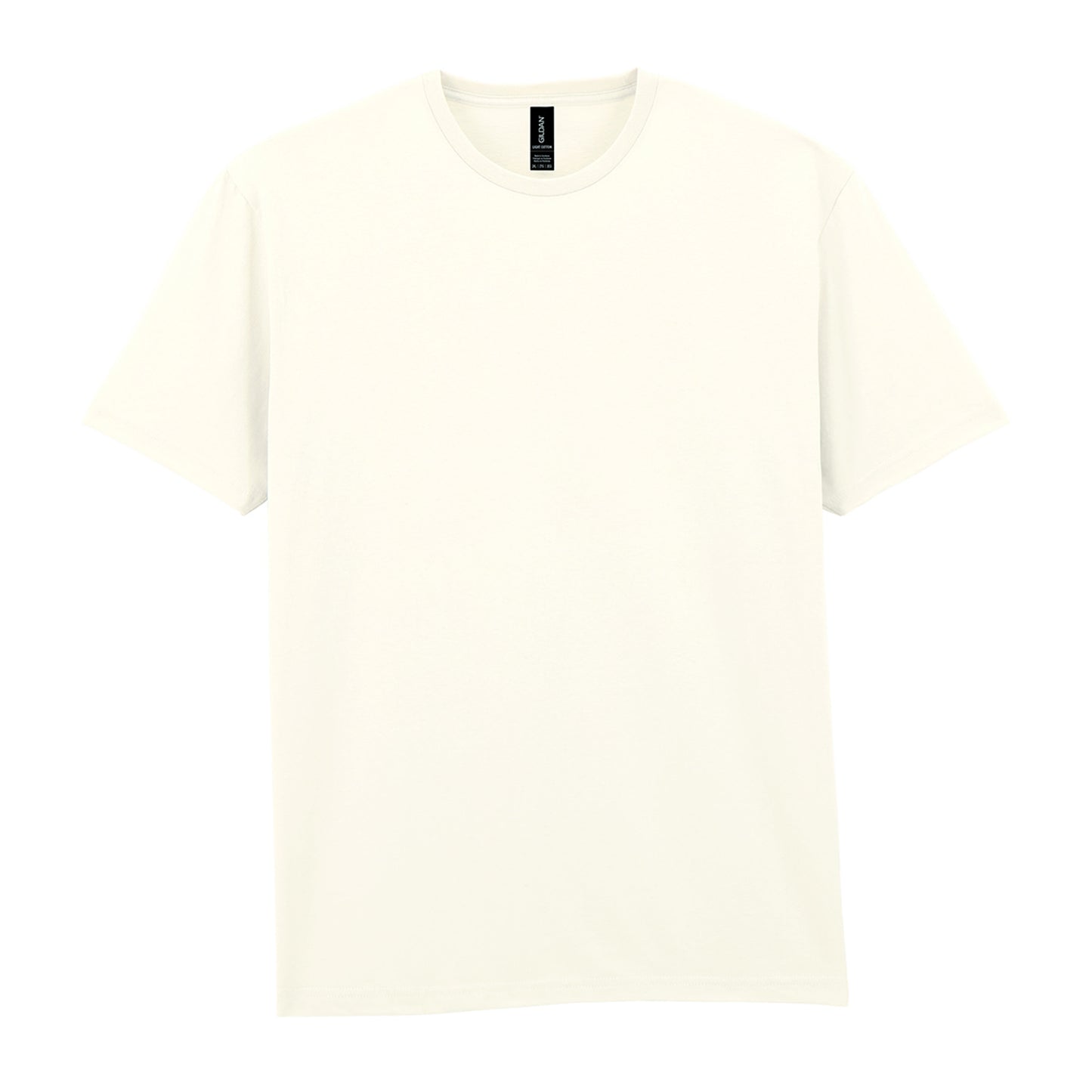Off White - Front - Gildan Mens Plain Lightweight T-Shirt