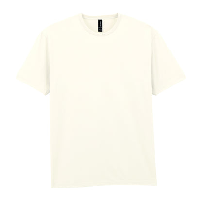 Off White - Front - Gildan Mens Plain Lightweight T-Shirt