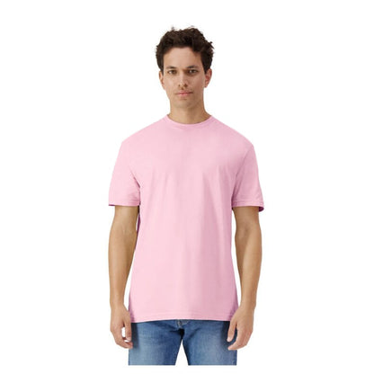 Light Pink - Front - Gildan Mens Plain Lightweight T-Shirt