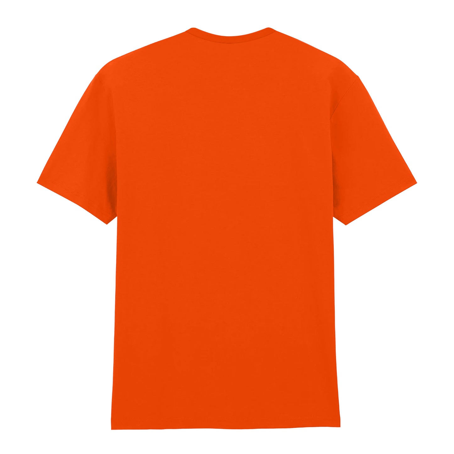 Orange - Back - Gildan Mens Plain Lightweight T-Shirt