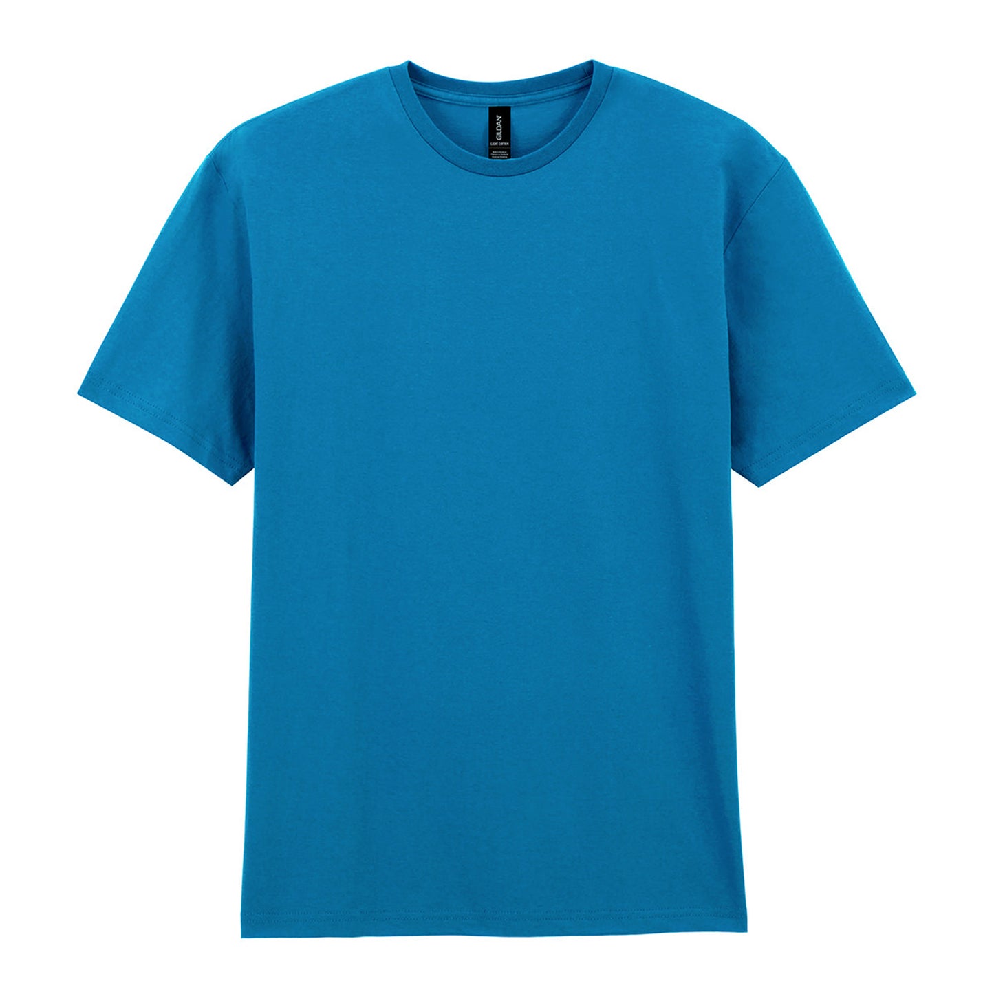 Sapphire - Front - Gildan Mens Plain Lightweight T-Shirt