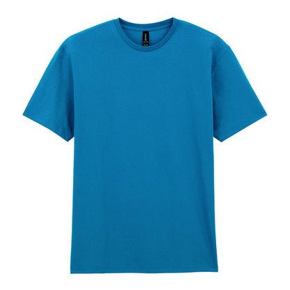 Sapphire - Front - Gildan Mens Plain Lightweight T-Shirt