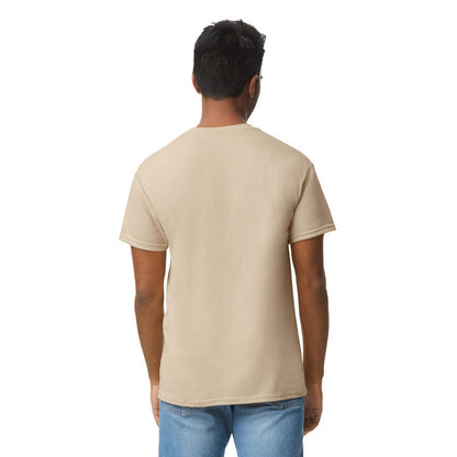Light Pink - Side - Gildan Mens Plain Lightweight T-Shirt