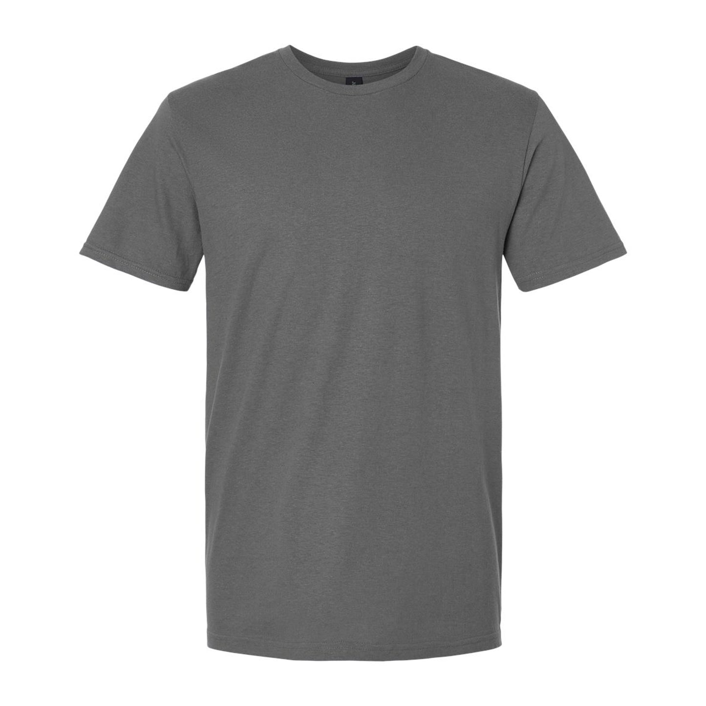 Charcoal - Front - Gildan Mens Plain Lightweight T-Shirt