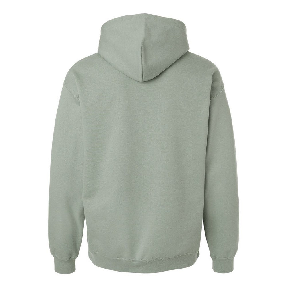 Sage - Back - Gildan Unisex Adult Midweight Fleece Hoodie