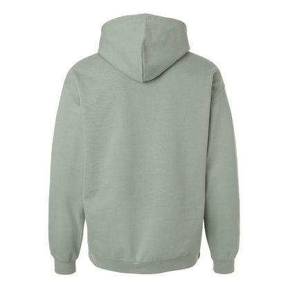 Sage - Back - Gildan Unisex Adult Midweight Fleece Hoodie