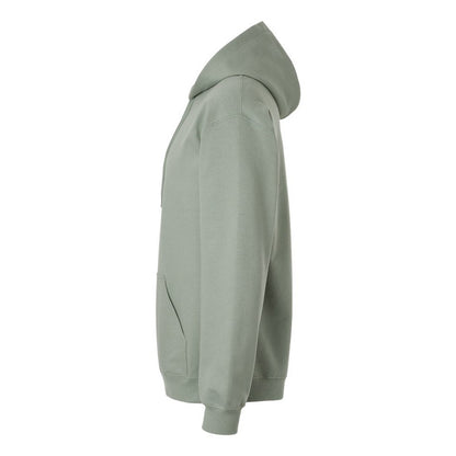 Sage - Side - Gildan Unisex Adult Midweight Fleece Hoodie