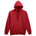 Cardinal Red - Front - Gildan Unisex Adult Midweight Fleece Hoodie