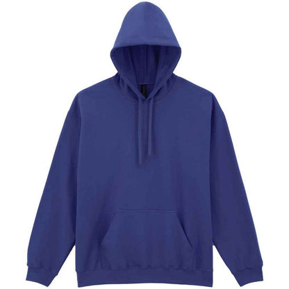 Cobalt - Front - Gildan Unisex Adult Midweight Fleece Hoodie