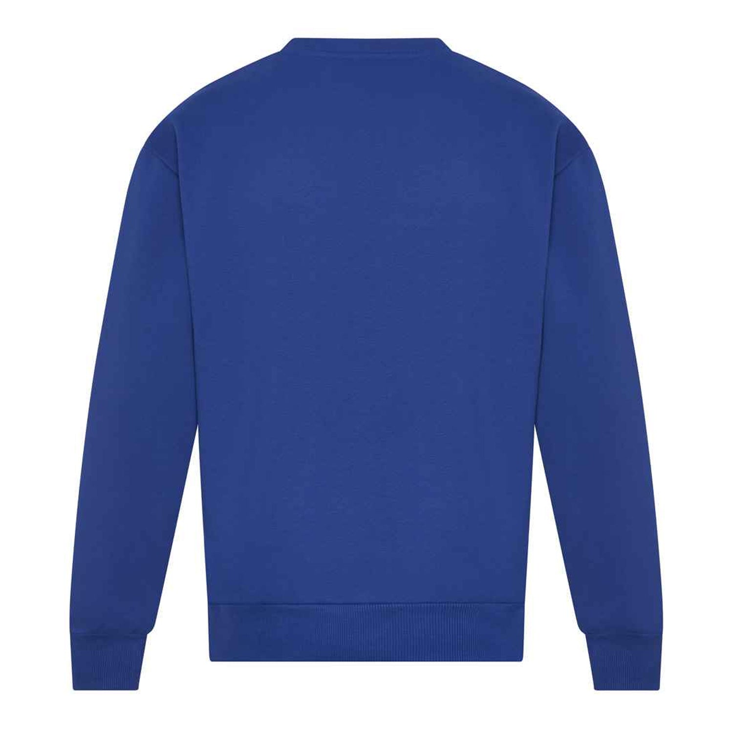 Bright Royal - Back - Awdis Unisex Adult Signature Heavyweight Sweatshirt