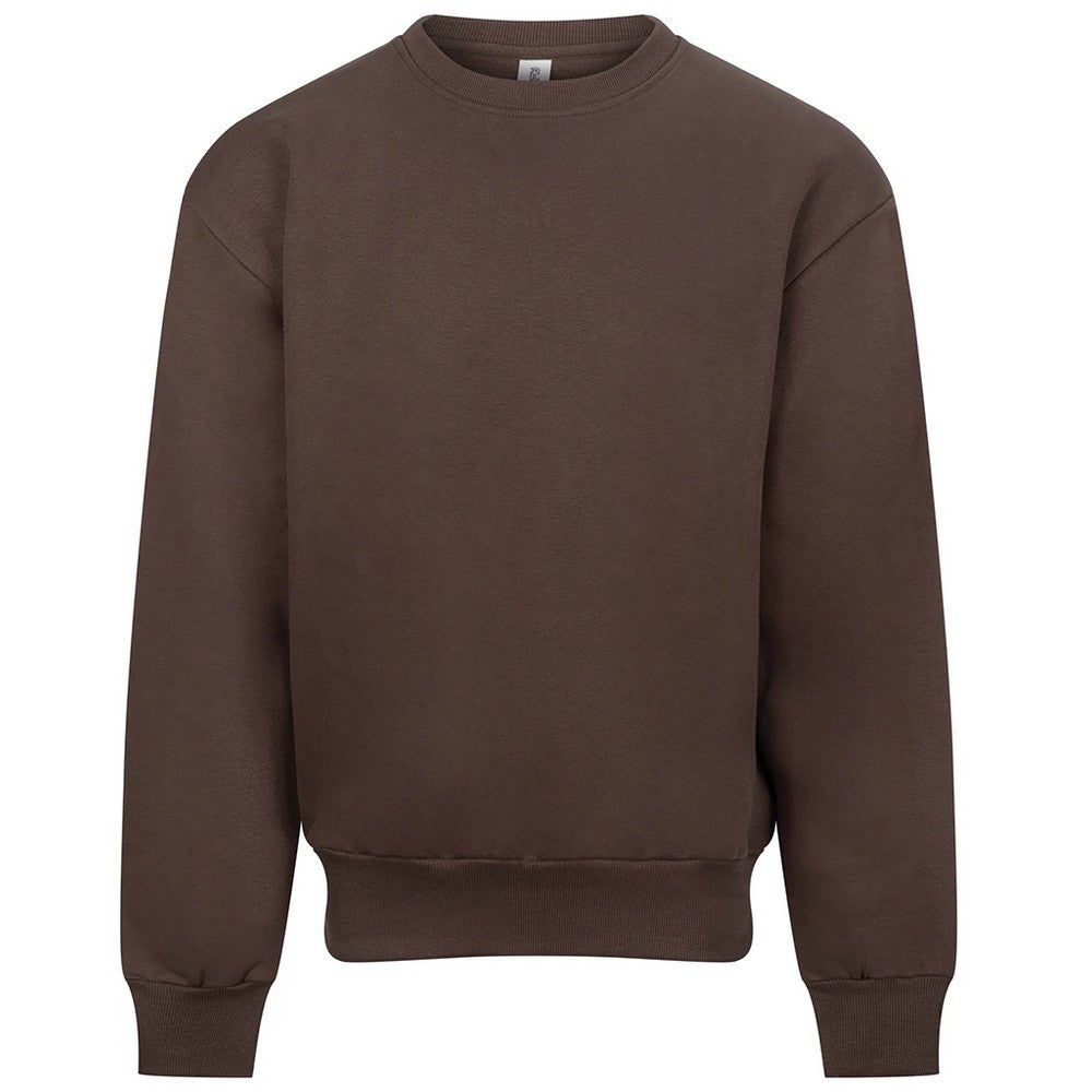 Espresso - Front - Awdis Unisex Adult Signature Heavyweight Sweatshirt