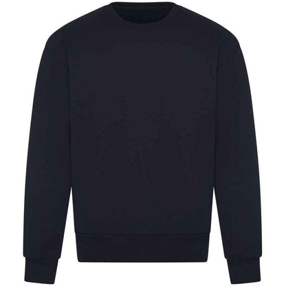 New French Navy - Front - Awdis Unisex Adult Signature Heavyweight Sweatshirt