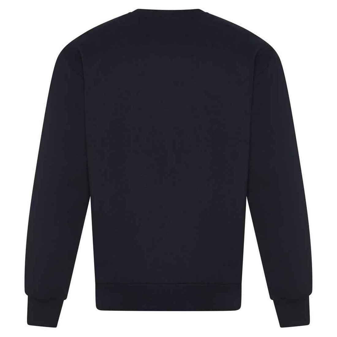 New French Navy - Back - Awdis Unisex Adult Signature Heavyweight Sweatshirt