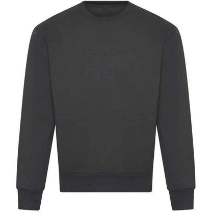 Solid Charcoal - Front - Awdis Unisex Adult Signature Heavyweight Sweatshirt