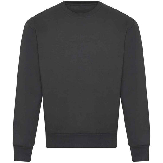 Solid Charcoal - Front - Awdis Unisex Adult Signature Heavyweight Sweatshirt