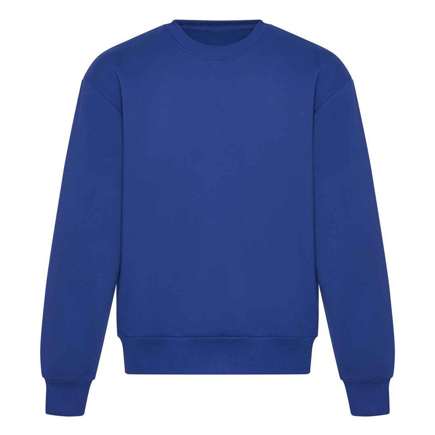 Bright Royal - Front - Awdis Unisex Adult Signature Heavyweight Sweatshirt
