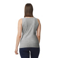 Sports Grey - Back - Gildan Womens-Ladies Soft Tank Top