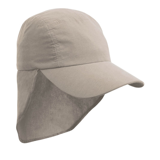 Desert Khaki - Front - Result Headwear Unisex Adult Legionnaires Cap