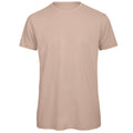 Millennial Pink - Front - B&C Unisex Adult Inspire Organic T-Shirt