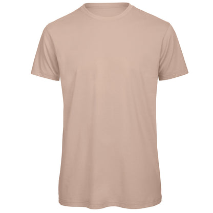 Millennial Pink - Front - B&C Unisex Adult Inspire Organic T-Shirt