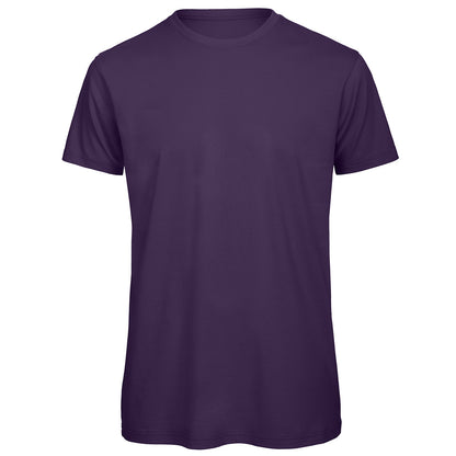 Urban Purple - Front - B&C Unisex Adult Inspire Organic T-Shirt