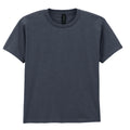 Dark Heather - Front - Gildan Childrens-Kids Soft Style Jersey T-Shirt