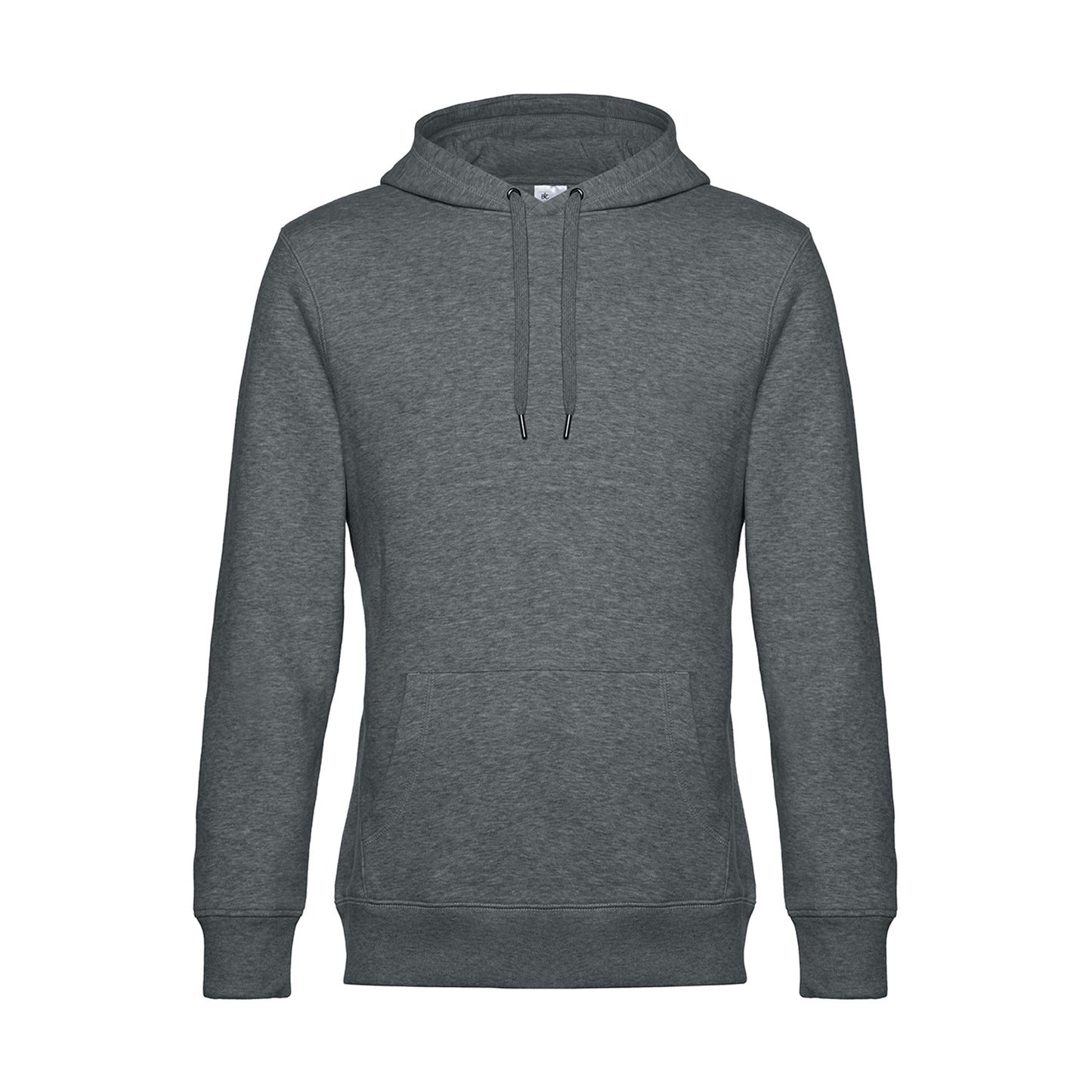 Mid Grey Heather - Front - B&C Mens King Hoodie