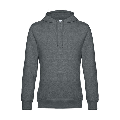 Mid Grey Heather - Front - B&C Mens King Hoodie