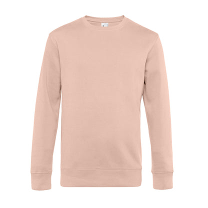 Soft Rose - Front - B&C Mens King Crew Neck Jumper