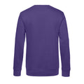 Radiant Purple - Back - B&C Mens King Crew Neck Jumper