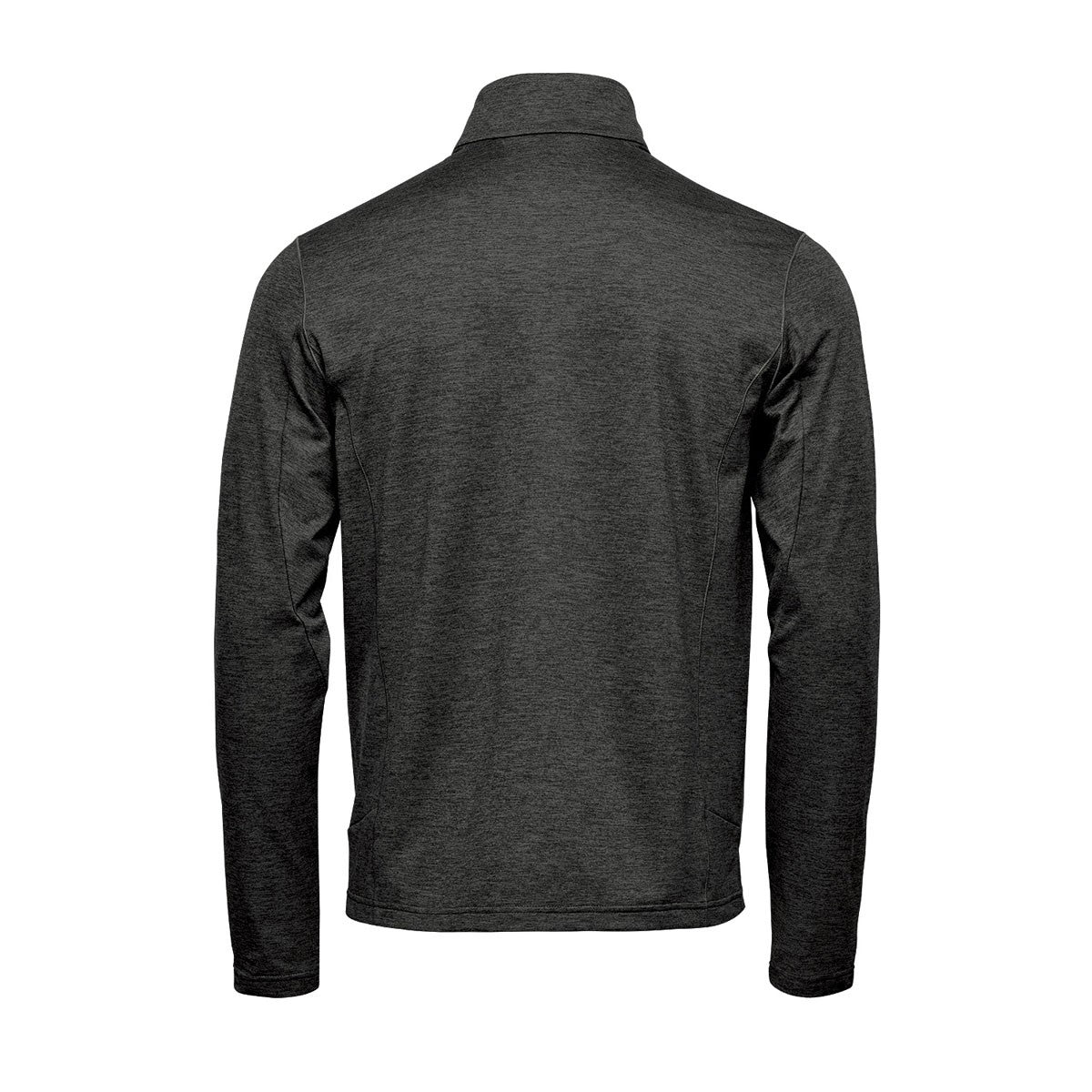 Black Heather - Back - Stormtech Mens Treeline Performance Track Jacket