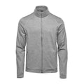 Granite Heather - Front - Stormtech Mens Treeline Performance Track Jacket