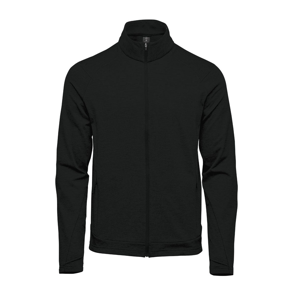 Black - Front - Stormtech Mens Treeline Performance Track Jacket