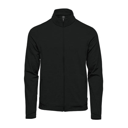 Black - Front - Stormtech Mens Treeline Performance Track Jacket